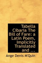 Tabella Cibaria the Bill of Fare