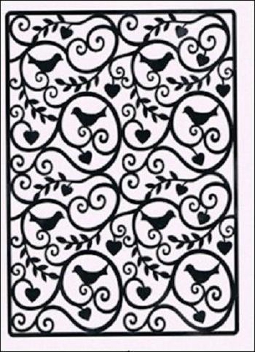 Embossing sjabloon Lin & Lene
