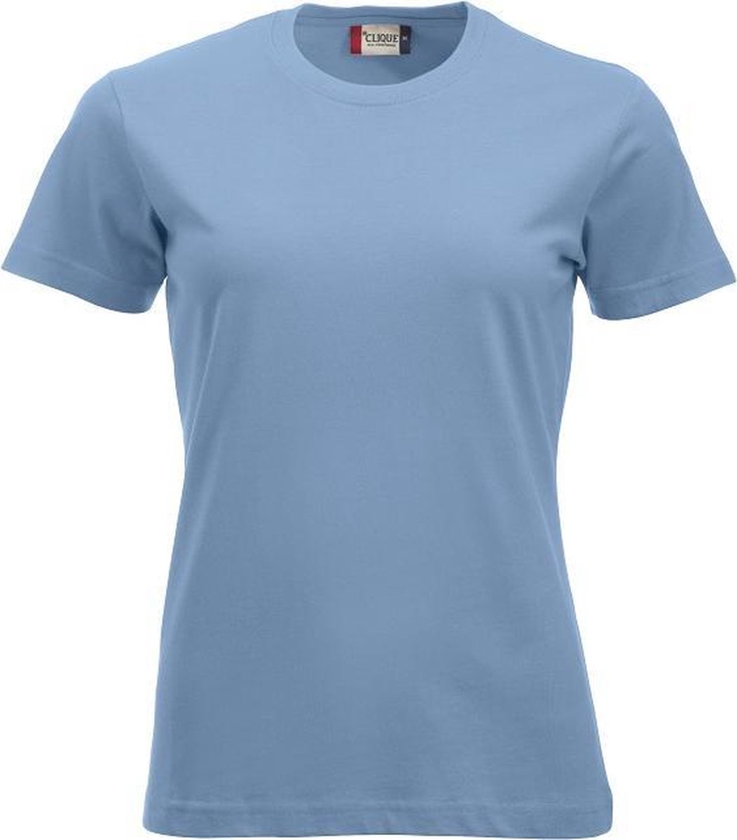 Modern gesneden dames T-shirt in de Classic-T kwaliteit. De beste voorgekrompen gekamde ringspun katoen. 1x1 rib met spandex in de kraag, getaped in de binnenzijde van de kraag.Stofsamenstelling:100% katoen - 0