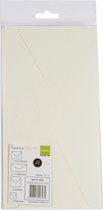 Florence Enveloppen - Stevige Kwaliteit - Ivoor - Groot Rechthoek - 25 stuks - 11.5 x 22.5cm