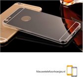SimarProducts - Apple Iphone 6 Plus / 6S Plus Zwart gekleurd spiegel hoesje