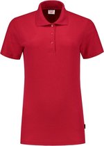 Tricorp  Poloshirt Slim Fit Dames 201006 Rood - Maat XS