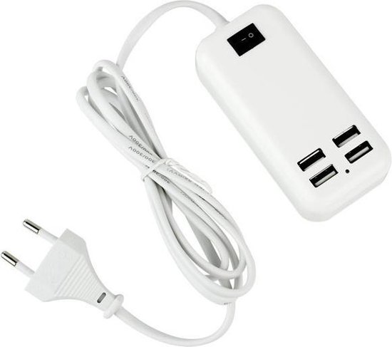 4 ports USB 15W chargeur universel / chargeur domestique pour Samsung, Apple,  Acer,... | bol