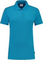Tricorp  Poloshirt Slim Fit Dames 201006 Turquoise  - Maat 3XL