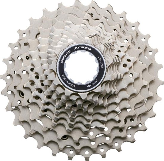 Cassette 11 speed Shimano 105 CS-R7000 12-25T van Merkloos — afbeelding 4