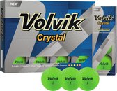 Volvik - Crystal golfbal - 12 pack - groen