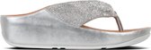 FitFlop™ Twiss™ Crystal Toe Post Silver - Maat 39