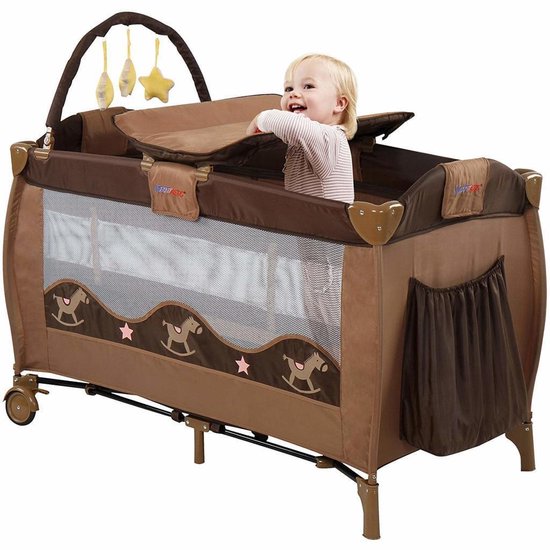 Kinder reisbed - campingbed - inclusief matras en accessoires bol.com