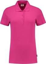 Tricorp  Poloshirt Slim Fit Dames 201006 Fuchsia  - Maat XL