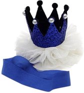 10 st - Haarband Baby - Princes Kroontje - Zilver - kinderfeestje - Heble - dagaanbieding - aanbiedingen