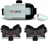 Virtual Reality Box - VR bril - Luxe Virtual Reality Bril - Wit - 3.5 tot 6 inch