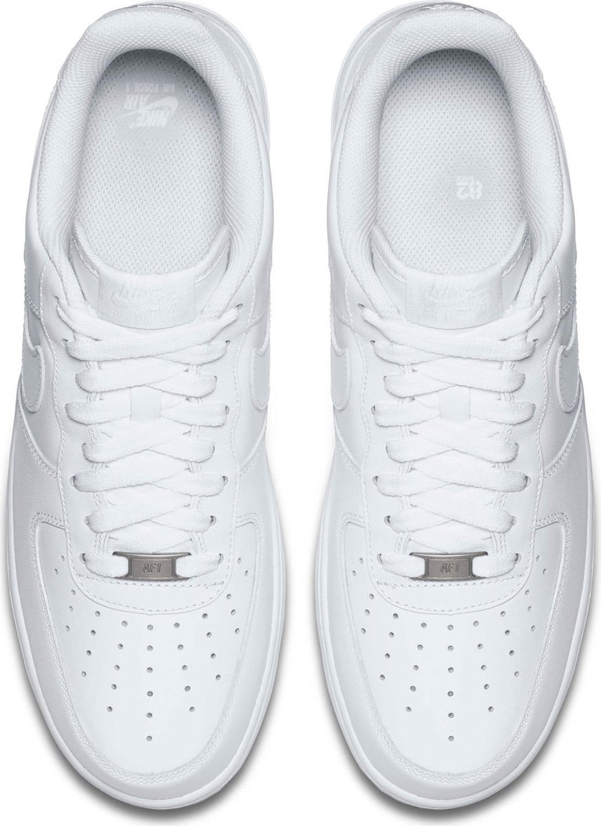 Nike Air Force 1 07 Heren Sneakers - White/White - Maat 41 | bol