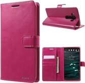 Mercury Blue Moon Wallet Case hoesje LG V10 roze