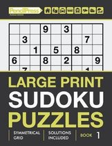 Large Print Sudoku Puzzles Book 1