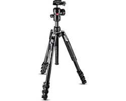 Manfrotto MKBFRLA4BK-BH Befree Aluminium Statief Kit Zwart
