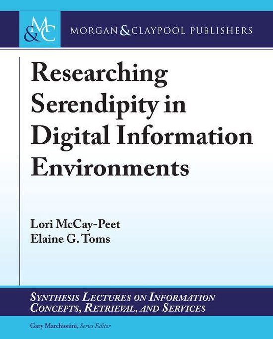 Synthesis Lectures on Information Concepts, Retrieval, and S ... - cover