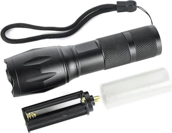 Militaire zaklamp - LED - USB-oplader | bol.com