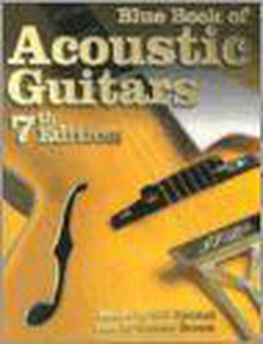 Blue Book of Acoustic Guitars Zachary R Fjestad 9781886768253