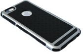 Rubber hoesje zwartzilver Geschikt voor iPhone 6 / 6S