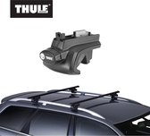 Thule Metalen Dakdragers voor HYUNDAI HB20 Met Dakreling 5 Deurs Hatchback vanaf bouwjaar 2012 tot heden  Compleet systeem  incl. 1 l Kroon Oil ScreenWash 90104752