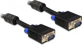 Delock - VGA Beeldscherm kabel - zwart - 2 meter