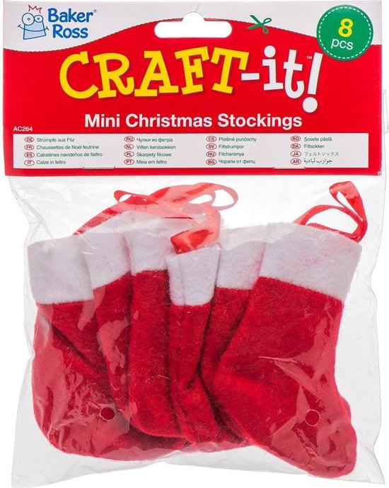 Kerstsok naaien met gratis patroon