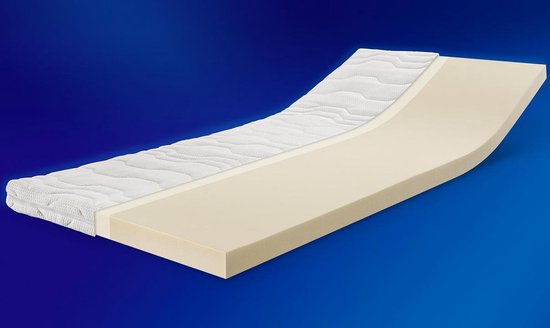 Topdekmatras - Topper Koudschuim - HR- 7CM - 120x200cm - Gentle Sleep