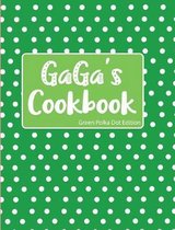 GaGa's Cookbook Green Polka Dot Edition