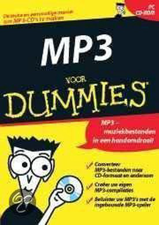 Cover van het boek 'MP3 voor Dummies'