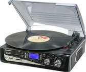 Roadstar TTR-8632UCEN draaitafel Zwart
