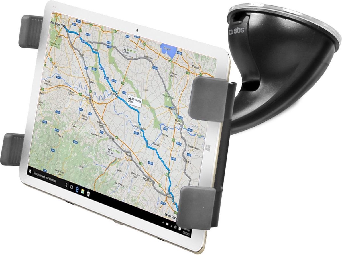 SBS Tablet-Autohalterung 7 - 10 mit Saugnapf, schwarz