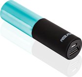 ✅ Powerbank RealPower Lipstick groen 2500 mHa