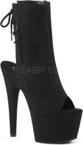 Pleaser Plateau Laarzen, Paaldans schoenen -40 Shoes- ADORE-1018FS Paaldans schoenen Zwart