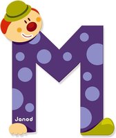 Janod Clown Letter - letter M