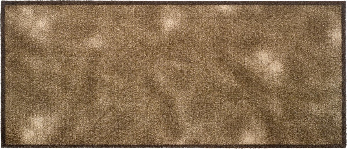 MD Entree - Design mat - Universal - Shades Beige - Vloerkleed - Antislip - Machine wasbaar - 67 x 150 cm