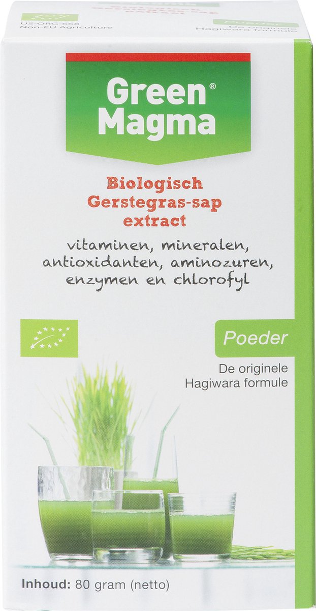 Goedkoopste Green Magma Gerstegras-sap extract - 80 gram