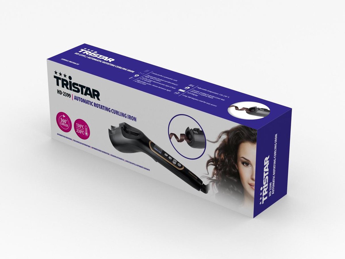 Tristar HD-2399 - Automatische krultang | bol.com