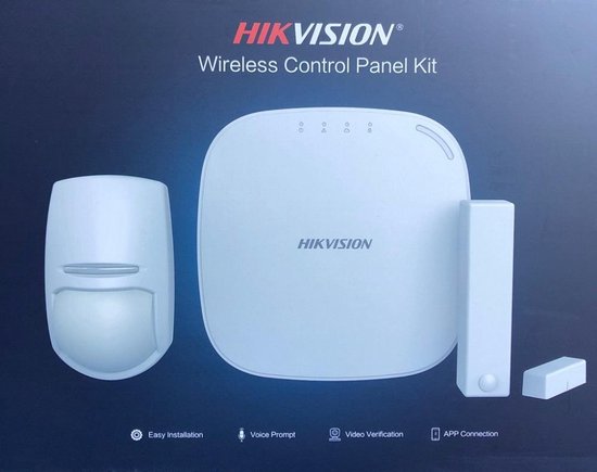 Système d'alarme sans fil Hikvision - Détecteur de mouvement - Contact  magnétique -... | bol
