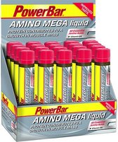 5 stuks Powerbar Supplementen Amino Mega Liquid Ampuls 25 ml