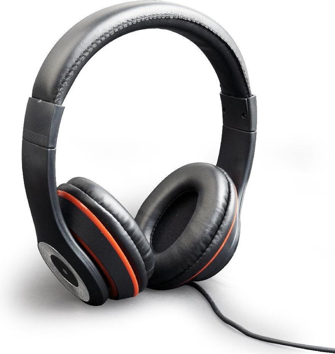 Gembird MHS-LAX-B - Koptelefoon met microfoon Los Angeles zwart