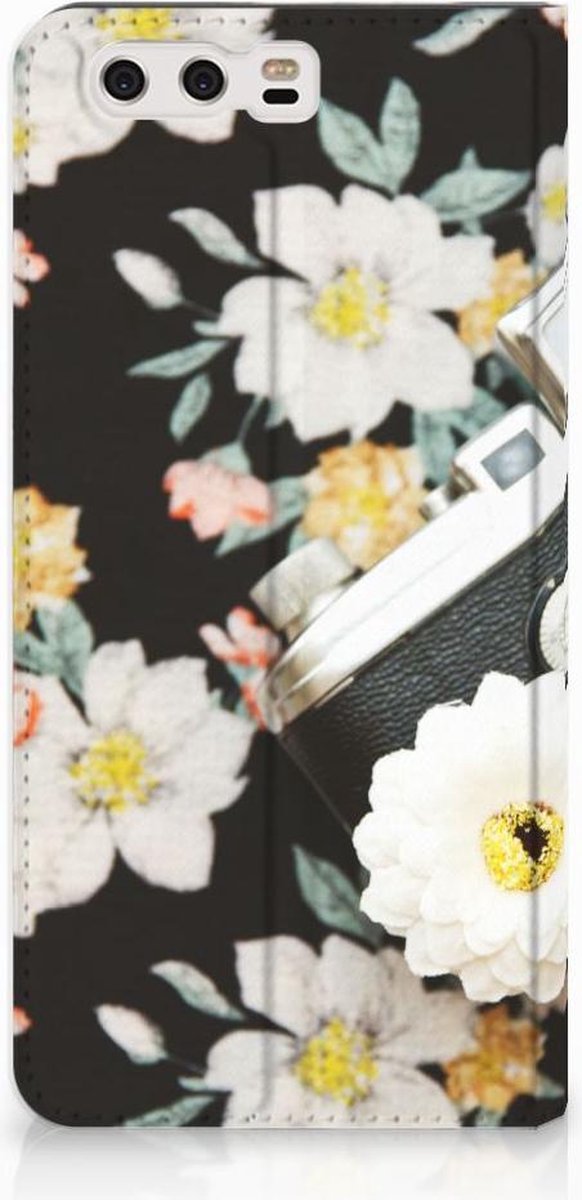 Huawei P10 Plus Stand Case Vintage Camera