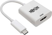 Tripp-Lite U444-06N-HD4K6W USB-C 3.1 to HDMI 4K Adapter, M/F, Thunderbolt 3 Compatible, 4K @ 60 Hz, White TrippLite