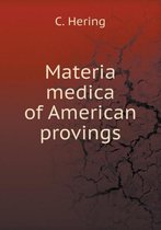 Materia medica of American provings