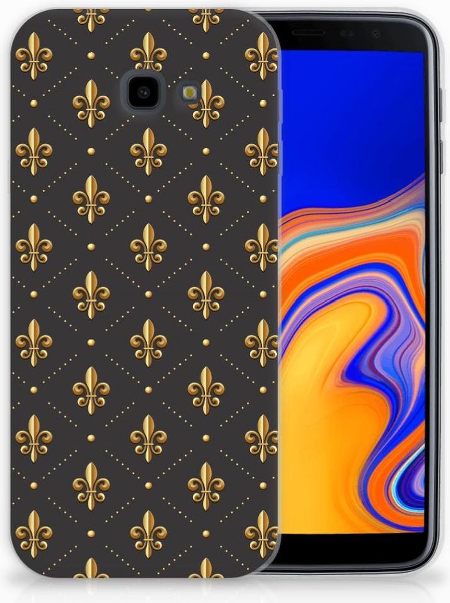 Samsung Galaxy J4 Plus (2018) TPU bumper Franse Lelie