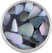 Quiges Multicolore interchangeables en acier inoxydable Mini Mint Flakes Shell - SLSRC017