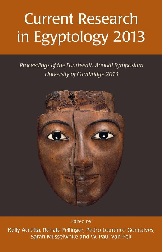 Current Research in Egyptology 14 (2013) - cover