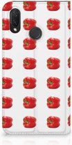Huawei P Smart Plus Standcase Hoesje Design Paprika Red