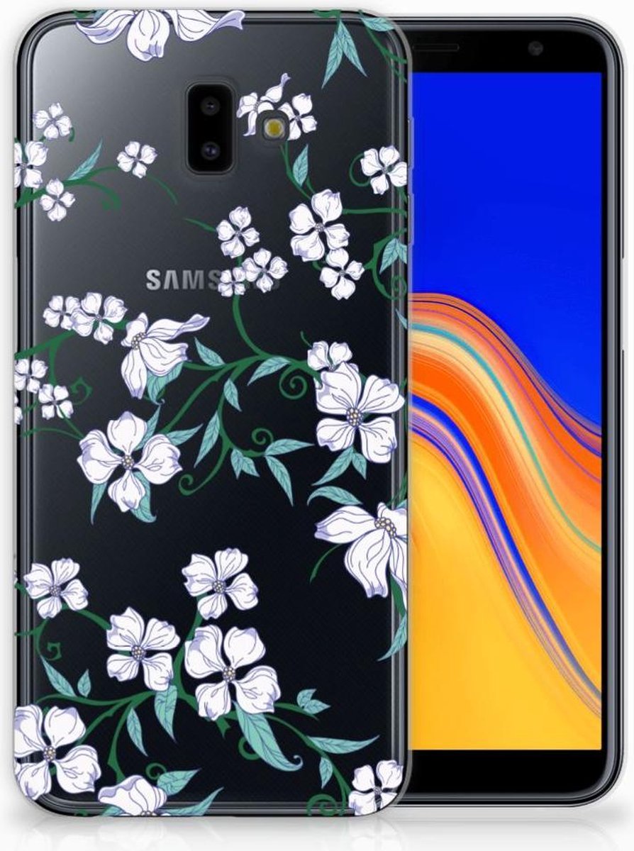 Samsung Galaxy J6 Plus (2018) Uniek TPU Case Blossom White