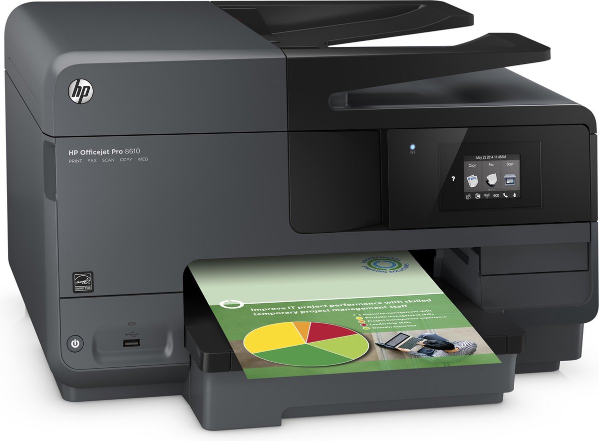 install hp 8610 printer