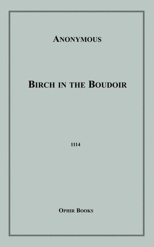 Birch in the Boudoir - cover